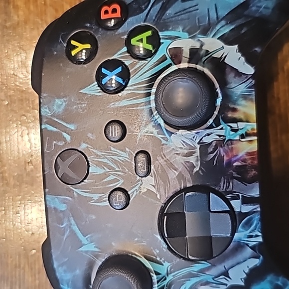 Custom made one of a kind Dream controller Dragon Ball Z themed goku edition - Picture 3 of 7